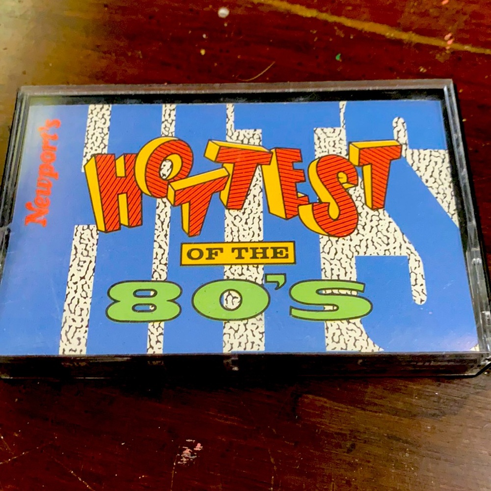 Newport’s Hottest of the 80s Cassette tape